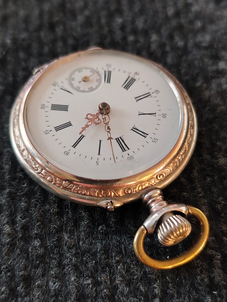 zakhorloge zilver - 1850-1900 #3.2