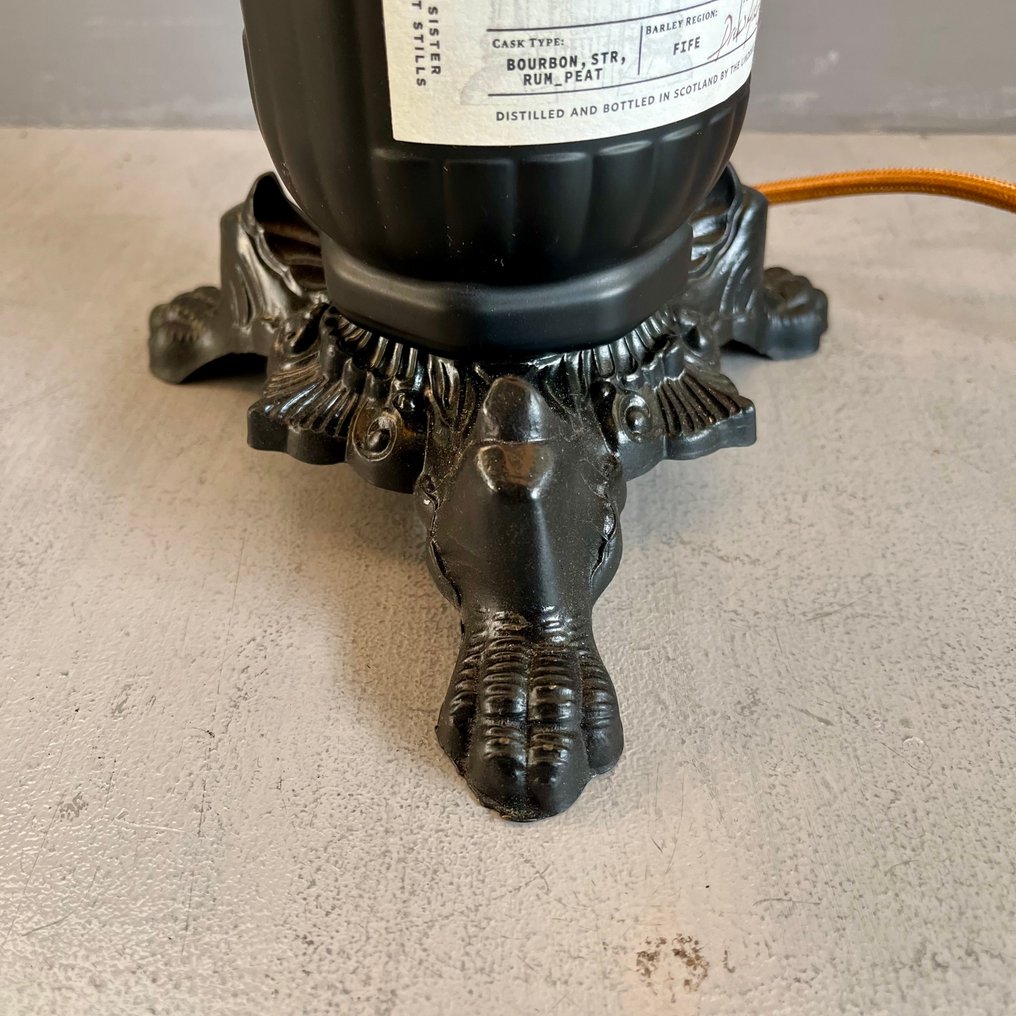 Table lamp - Glass, Metal - Lindores bottle lamp #4.3