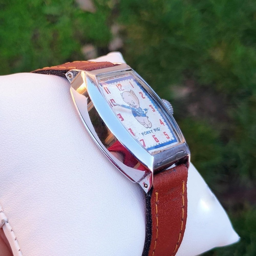 E. Ingraham - Porky Pig character watch - 没有保留价 - 中性 - 1900-1949  #1.0