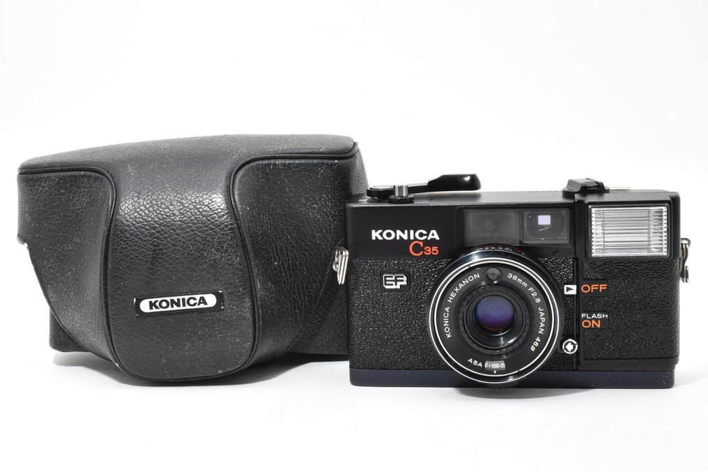 Konica C35 EF with 2.8/38mm | Analogowy aparat kompaktowy #1.0