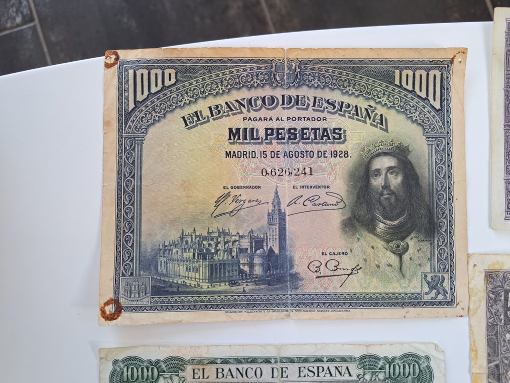 西班牙. - 15 banknotes - various dates  (沒有保留價) #2.1