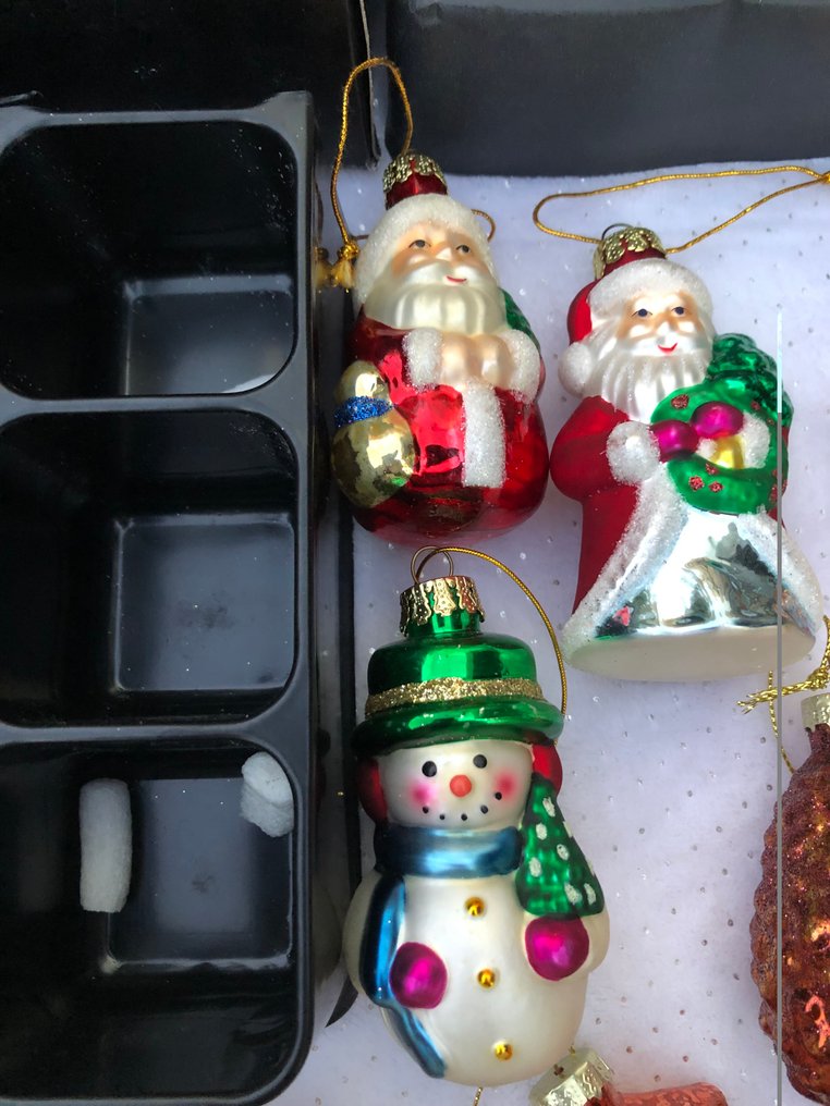 Weihnachtskugeln (66) - Kugeln in personenförmiger Form usw... - Glas #3.2