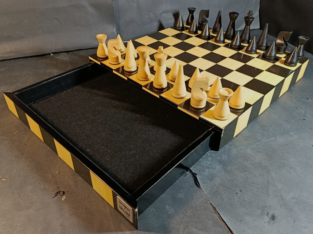 Schackspel - Bauhaus - Natural Wood #1.0