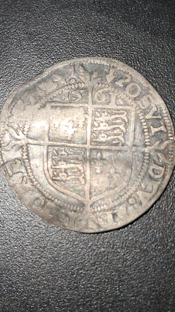 Regno Unito. Elizabeth I. 3 Pence 1561. (Senza prezzo di riserva) #3.2
