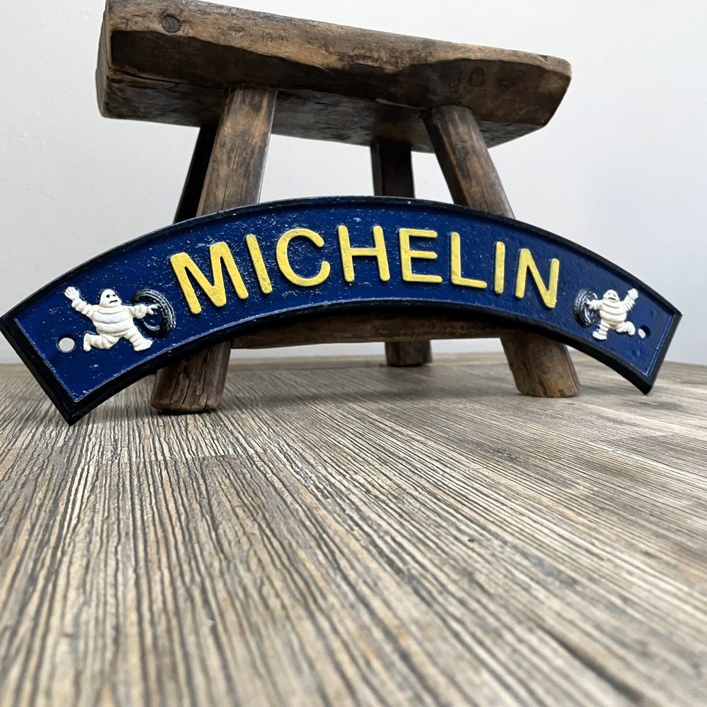 Michelin, Wall sign - 米其林 - Arch - 標誌 - 鑄鐵 #2.1