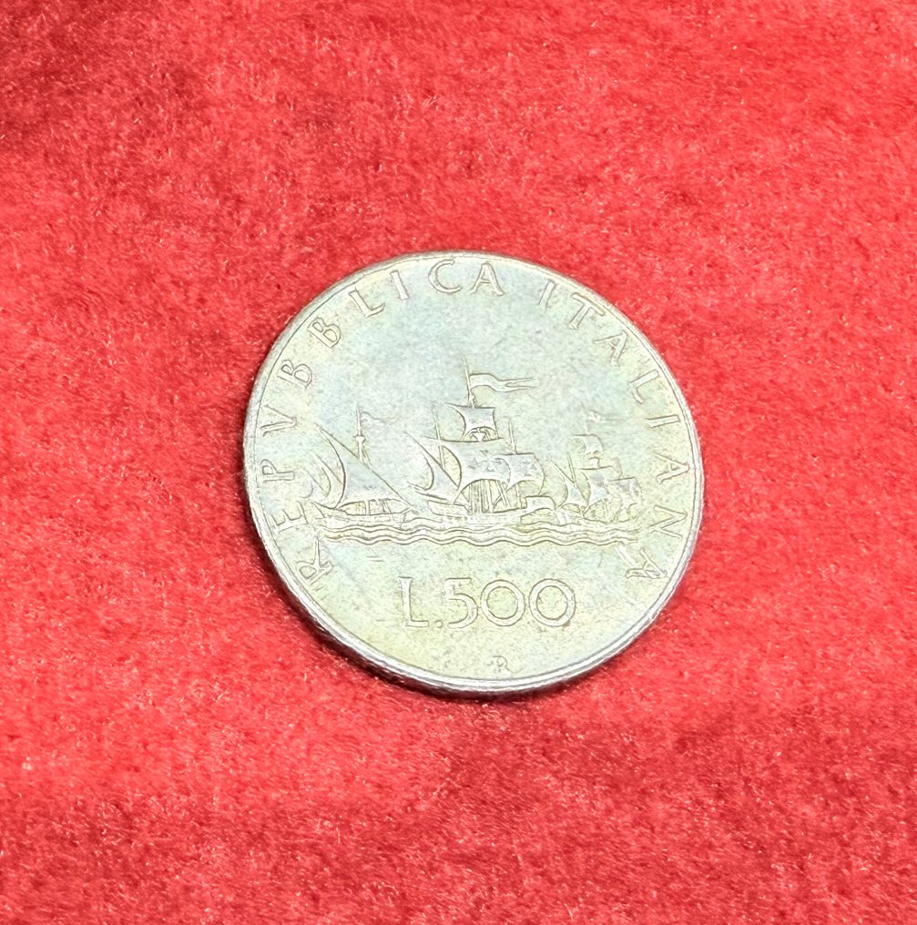 Italien. 500 Lire argento (10 monete)  (Ohne mindestpreis) #1.0