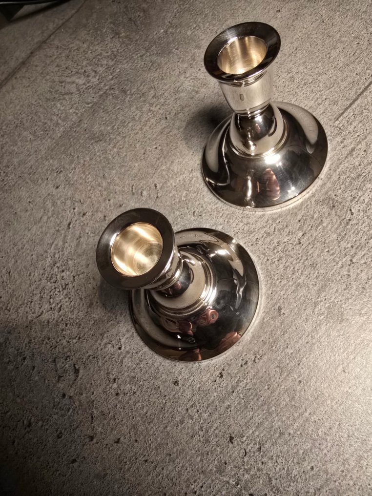 Kandelaar (2) - .835 zilver - Royal van Kempen & Begeer #4.3