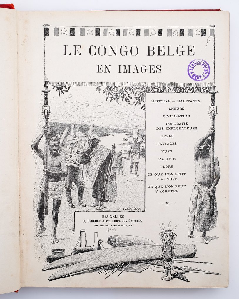Collectif / Dubreucq - Le Congo Belge en Images + A travers le Congo Belge - 1909 #4.3