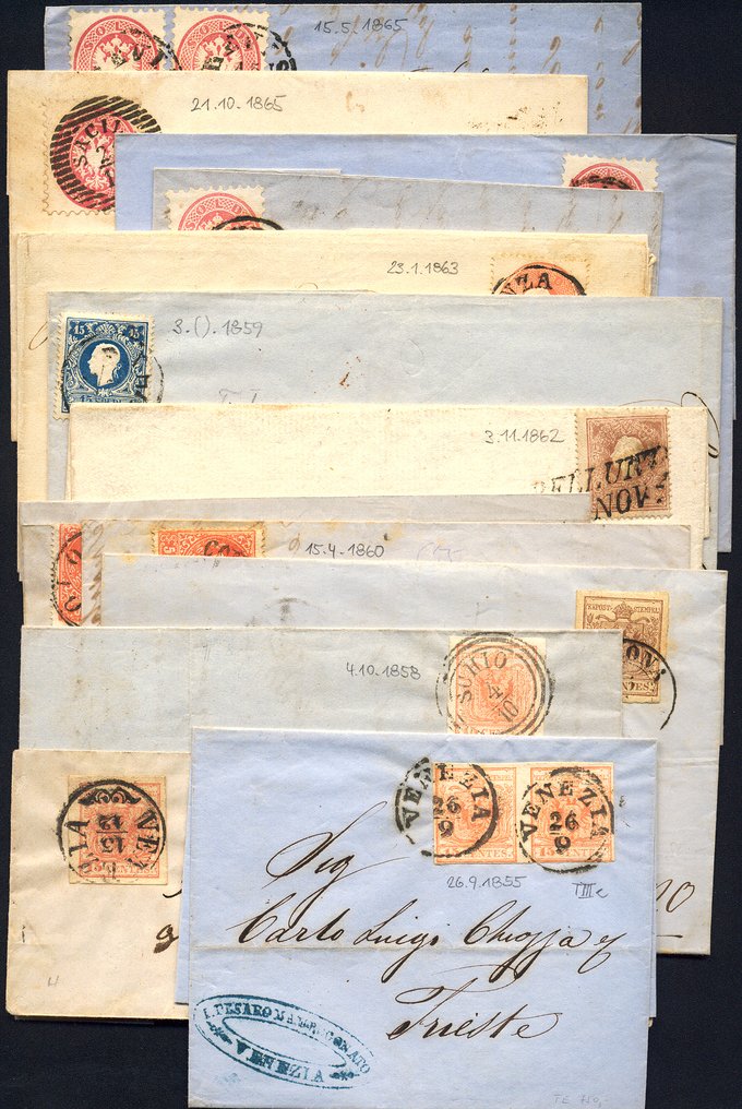 意大利古城邦- Lombardo Veneto 1850/1864 - 从第一期开始的部分简短内容 #1.0