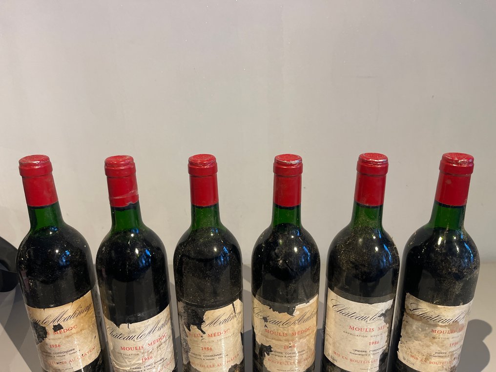 1986 Château le Malinay - Moulis Médoc - 6 Butelki (0,75l) #2.1