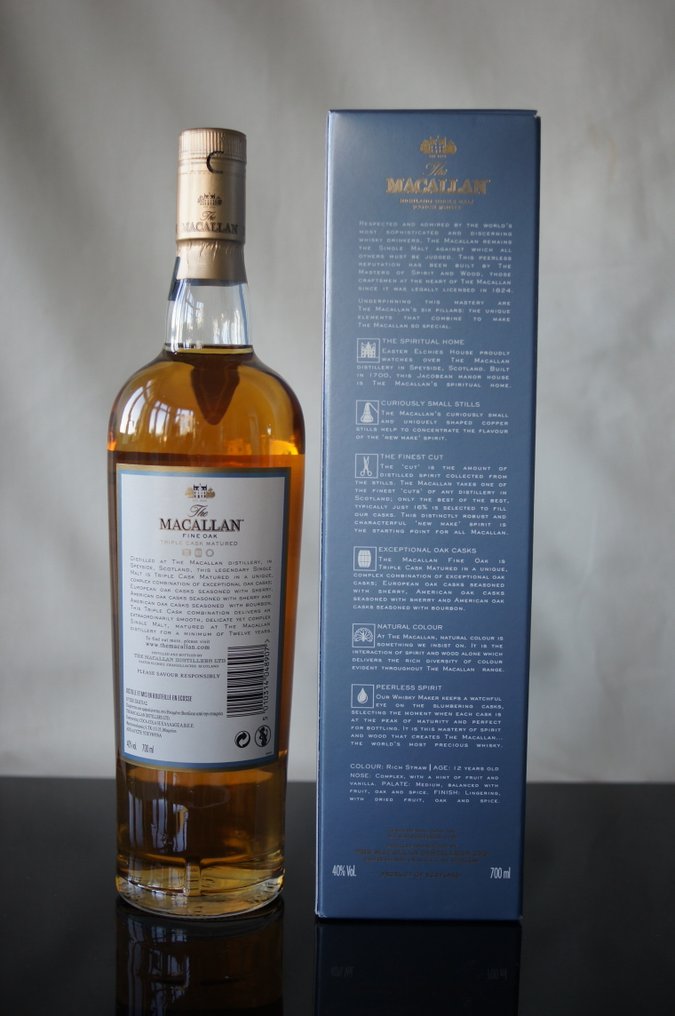 Macallan 12 years old Fine Oak Triple Cask Matured  - 70cl #1.0