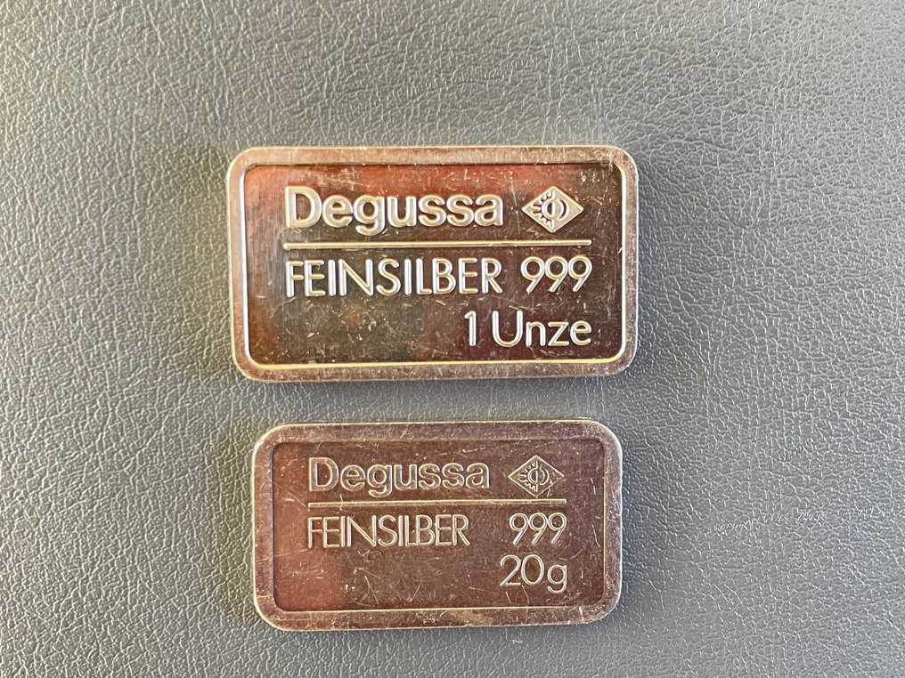 51,1 gram - Silber .999 - Degussa  (Ohne mindestpreis) #2.1