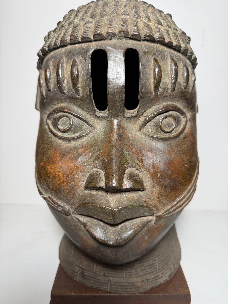 Υπέροχο κεφάλι Oba - ζωή - Νιγηρία (χωρίς τιμή ασφαλείας) #4.3