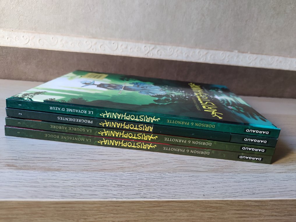 Aristophania T1 à T4 - Série complète - 4x C - EO/2ème édition - 4 Album - 2019/2022 #4.3