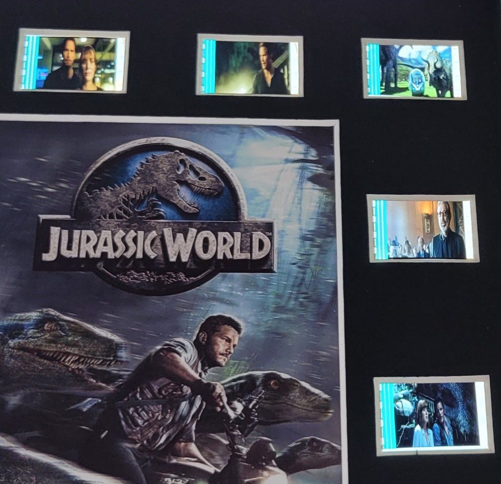 Jurassic World - Framed Film Cell Display with COA #1.0