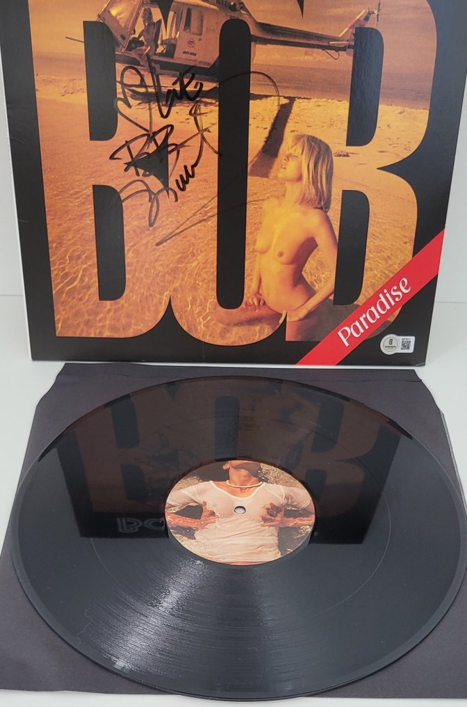 French DJ - Bob Sinclar - Autograph, Vinyl Record Paradise With Beckett COA #1.0