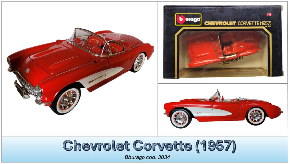 Bburago, Maisto 1:18 - Model car  (6) - American Legends #4.3