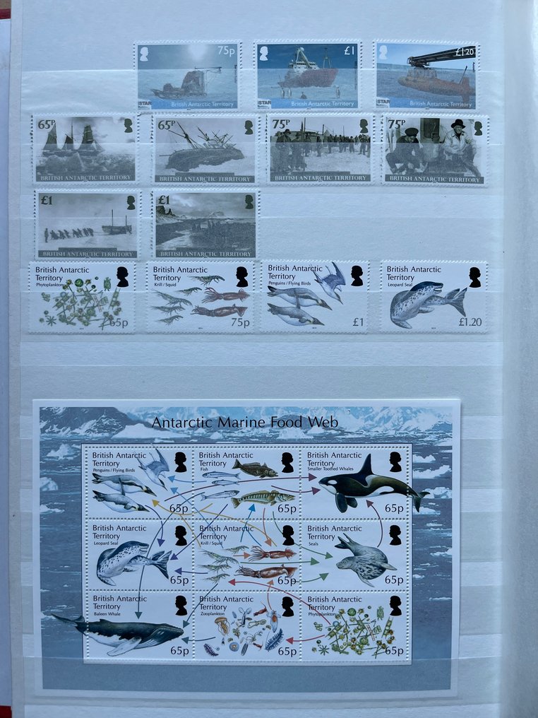 Brittiska antarktiska territoriet 1972/2024 - Samling i en aktiebok #3.2