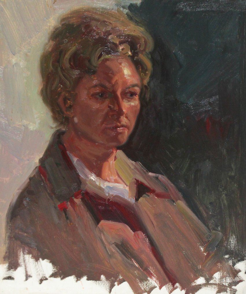 Școala Spaniolă - Retrato femenino #1.0