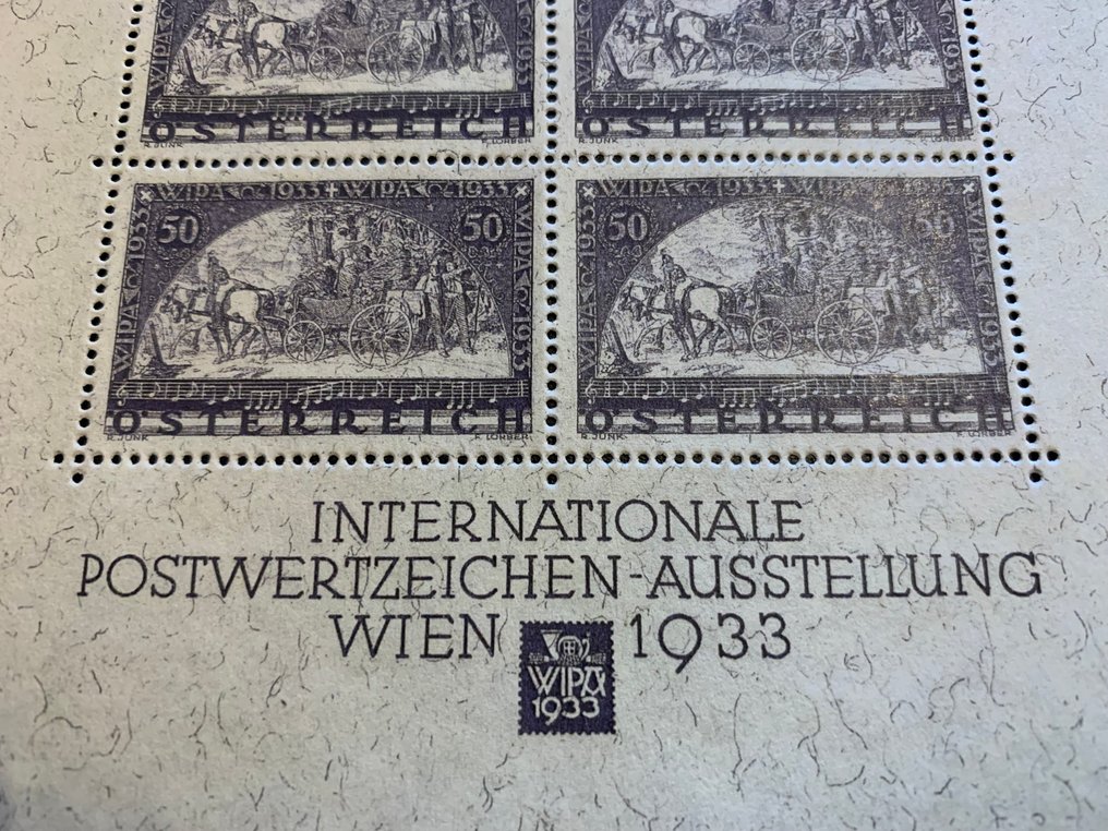Itävalta 1933/1933 - Wipa Block 1933 #2.1