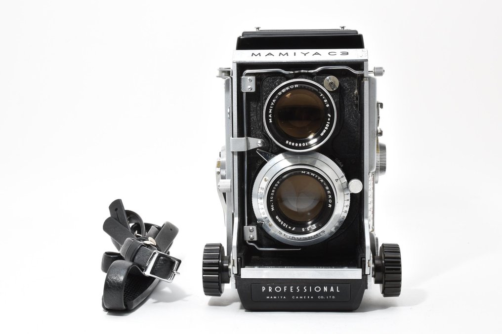 Mamiya C3 Pro 6x6 Film Camera Sekor 3.5/105mm Αντανακλαστική φωτογραφική μηχανή με διπλό φακό (TLR) #1.0