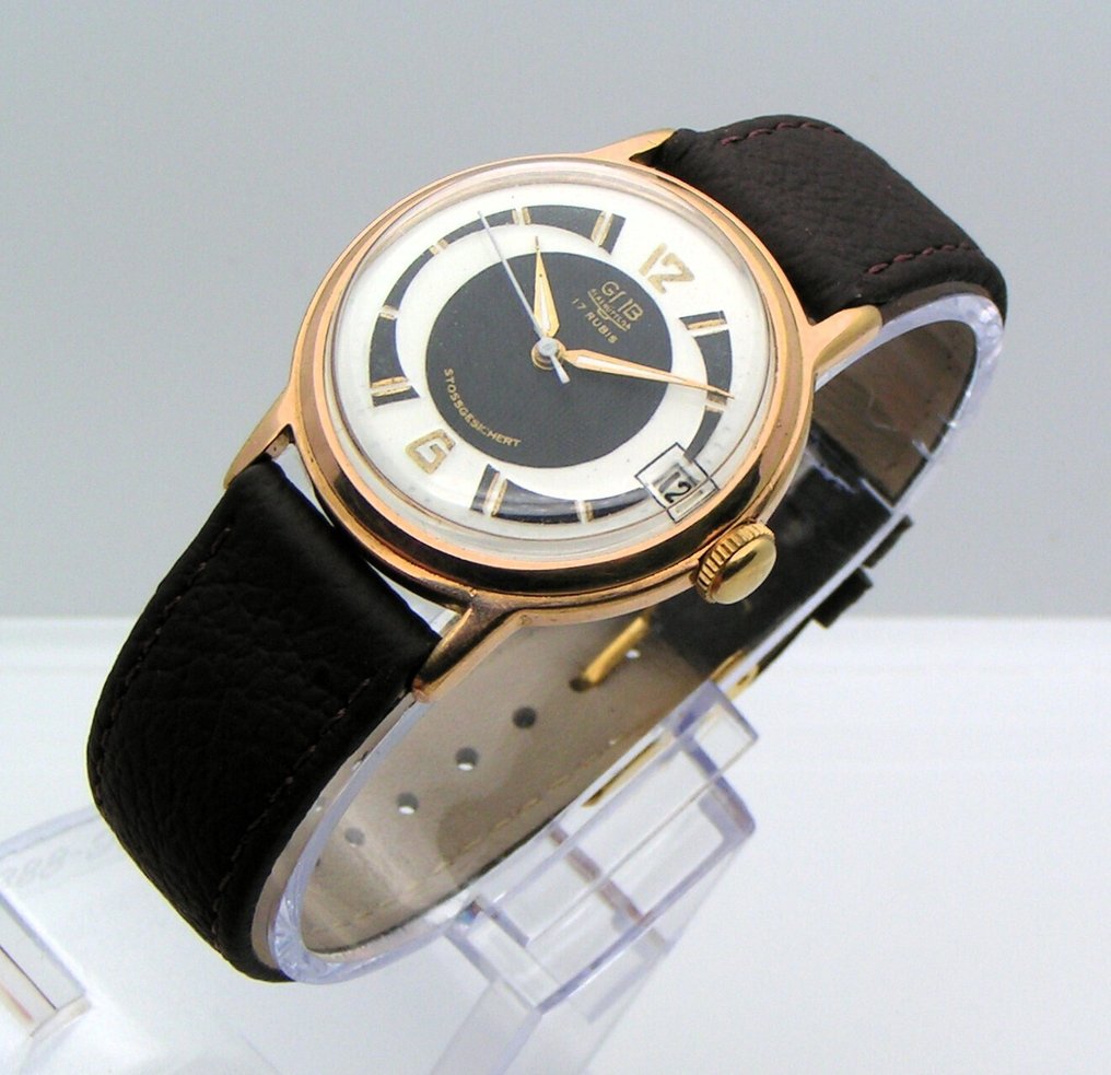 GUB Glashütte - Stossgesichert - cal. 69.1 - 沒有保留價 - 男士 - 1960-1969  #4.3