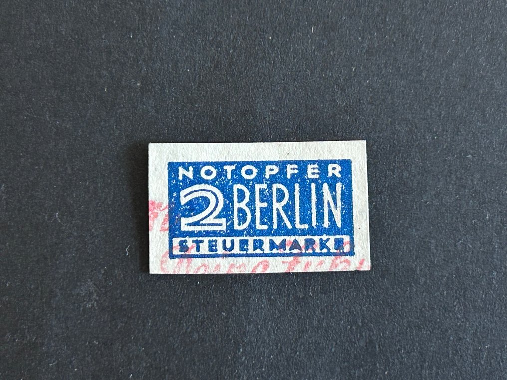 Duitsland, Bondsrepubliek 1949 - Zwangszuschlagsmarken / Notopfer Berlin #2.1