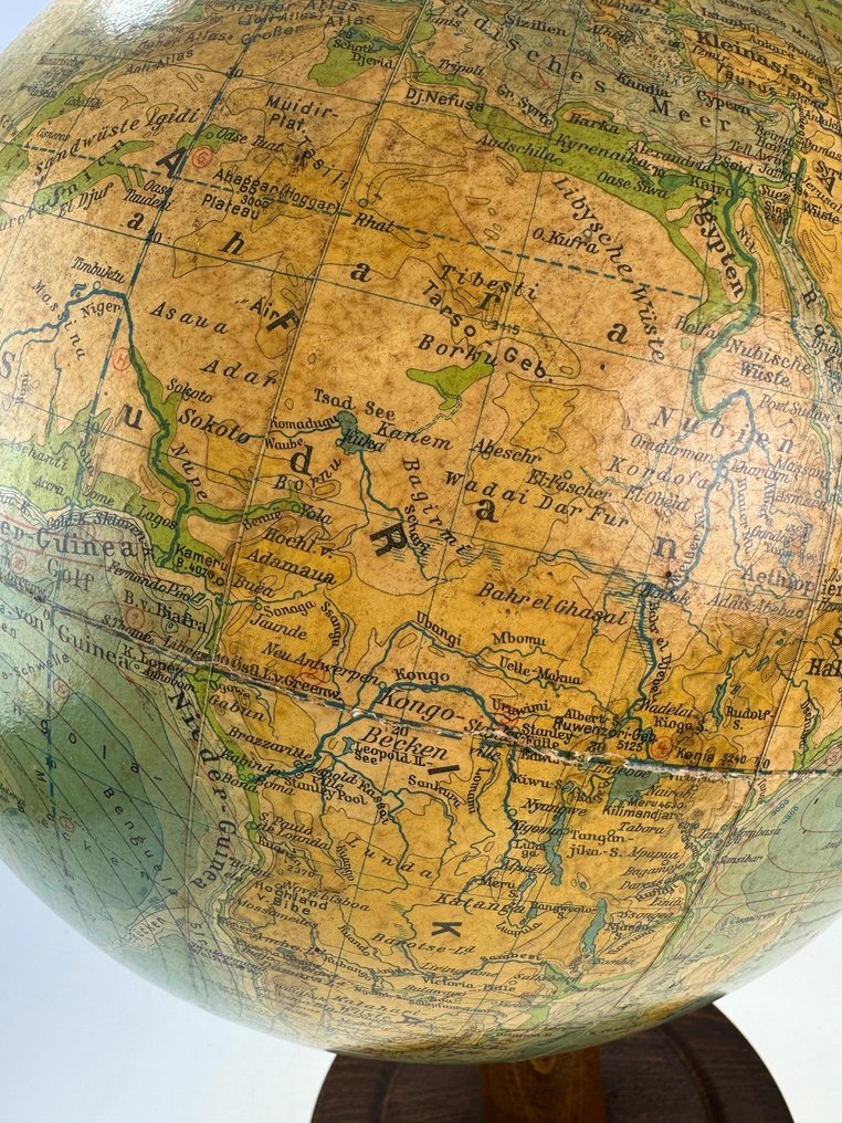 Terrestrial table globe - Räths 实体地球仪 1950 - 1950-1960 #4.3