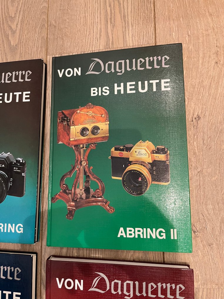 H. D. Abring - Von Daguerre bis Heute deel 1,2,3 en 4 compleet - 1987-1997 #2.1