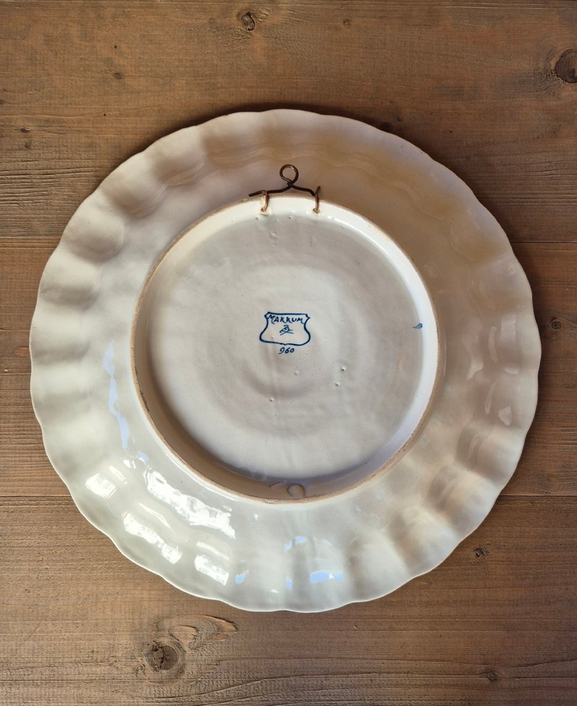 Tichelaar Makkum - 牆板 - 陶器 - Ø 39 厘米 #2.1