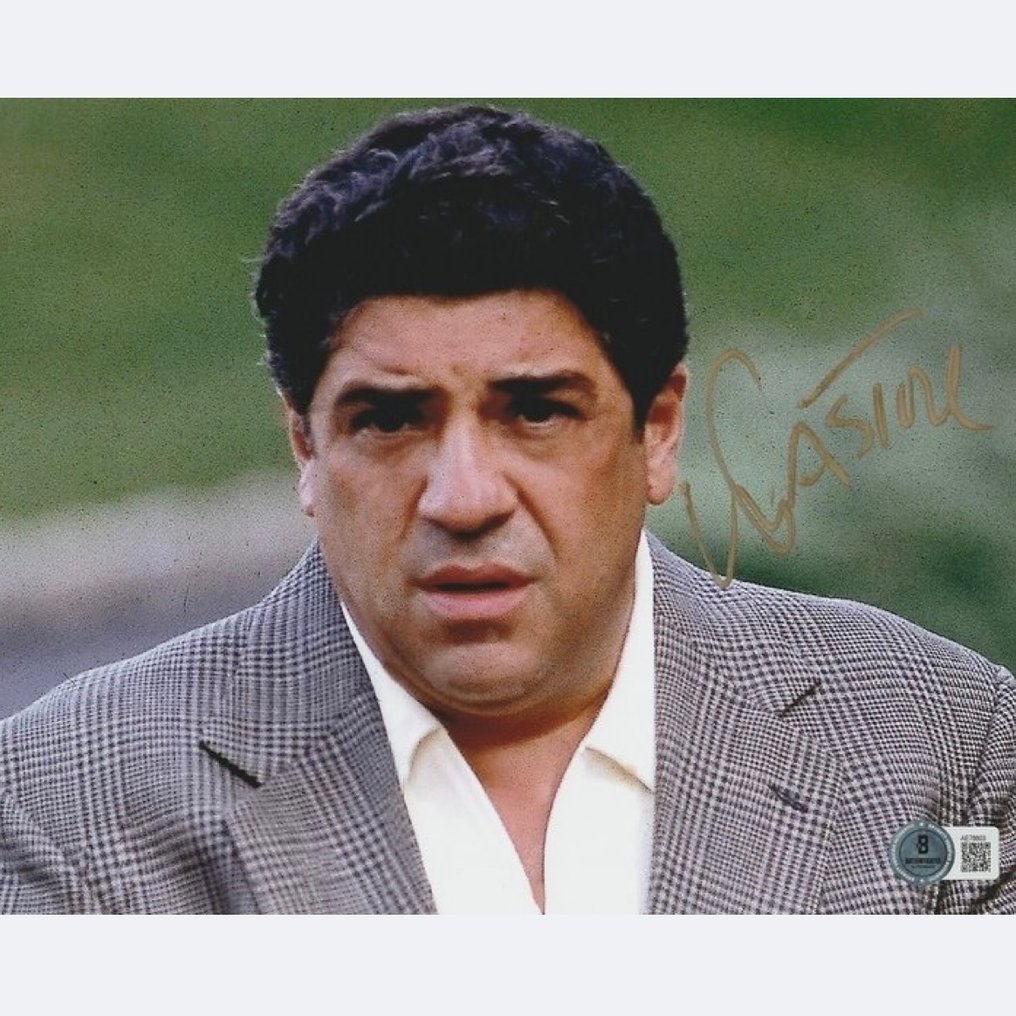 The Sopranos - Signed by Vincent Pastore (Salvatore) #1.0