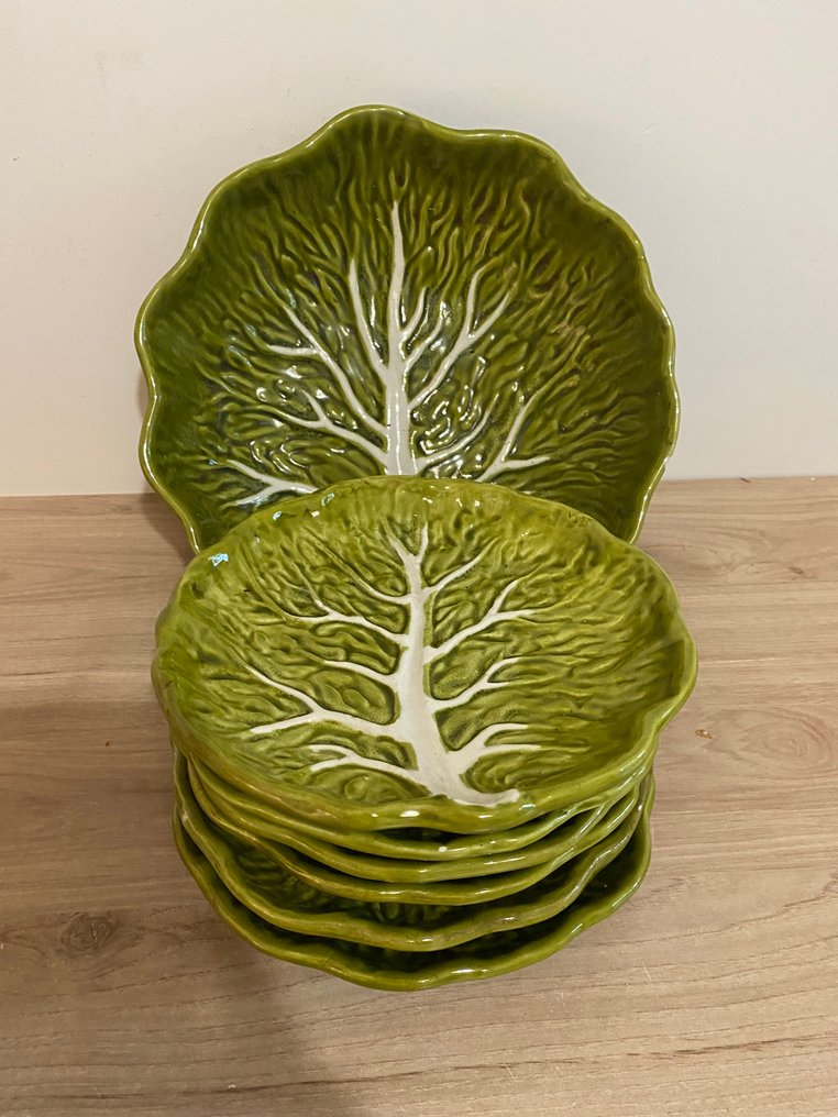 Serving plate (7) - Ceramic, Earthenware, Glaze - Glazed ceramic Choux #1.0