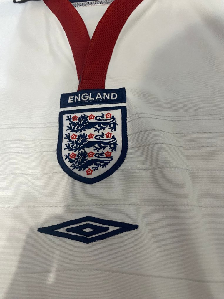 England National Team - Campeonato Europeo de fútbol - 2003 - Camiseta de fútbol #1.0