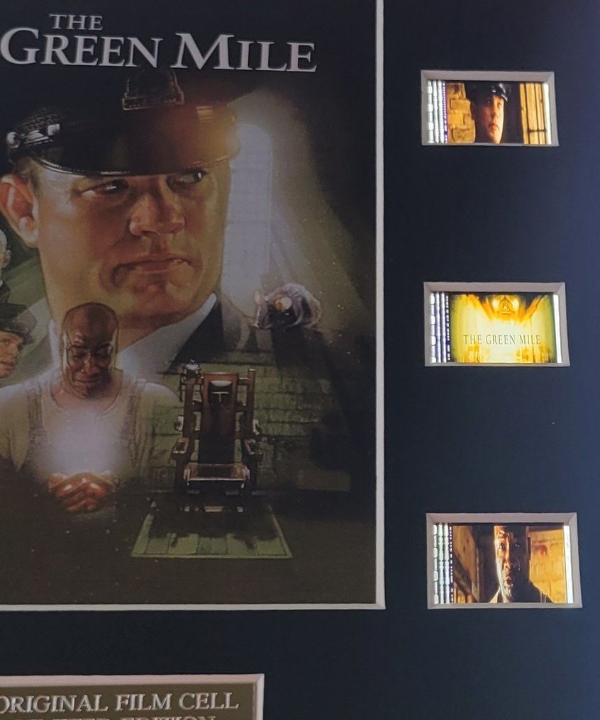 Stephen Kings's The Green Mile - Framed Film Cell Display with COA #4.3