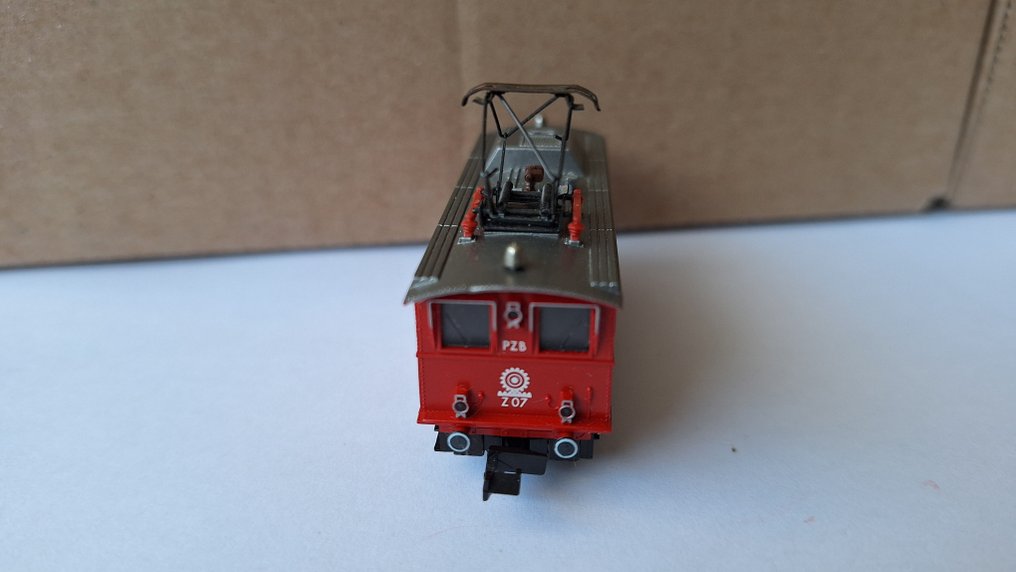 Fleischmann, Piccolo N - 7307 - Ηλεκτροκίνητη ατμομηχανή (1) - Tandrad locomotief Z 07 - PZB #4.3