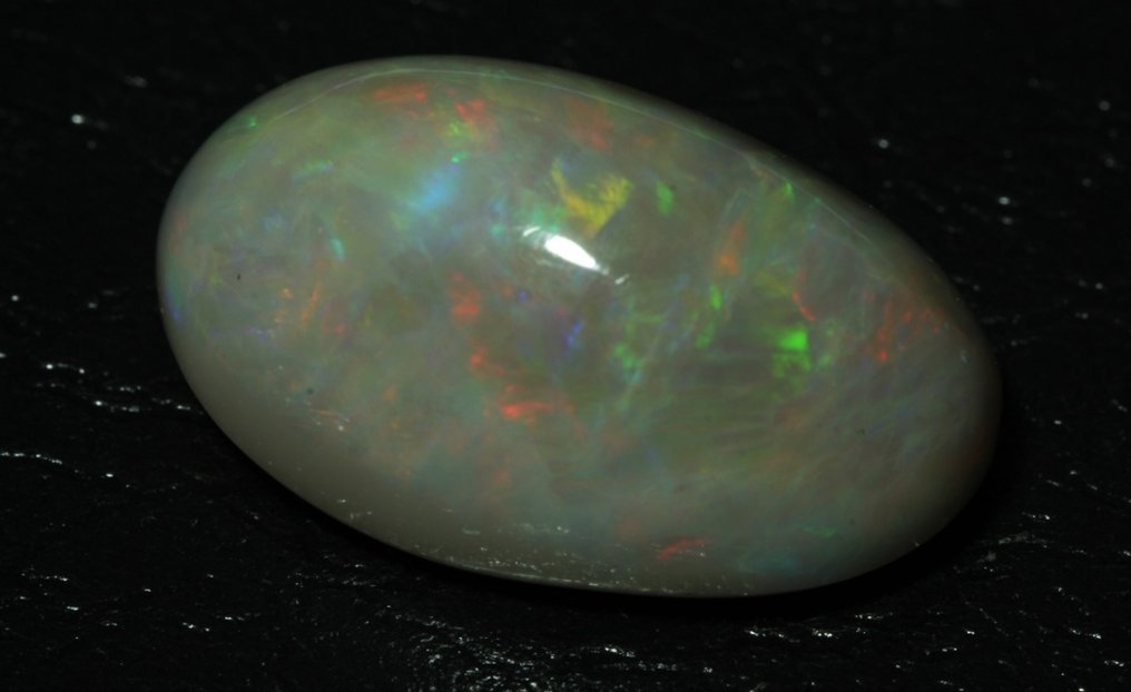 χωρίς τιμή ασφαλείας Γκρι Οπάλιο - 42.26 ct - Instituto Gemólogico Español (IGE) - Παιχνίδι Χρωμάτων #1.0