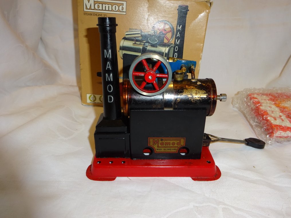 Ατμομηχανή - Μέταλλο - 1970-1980 - Μανοδ ατμομηχανή SP1, σε κουτί. #1.0