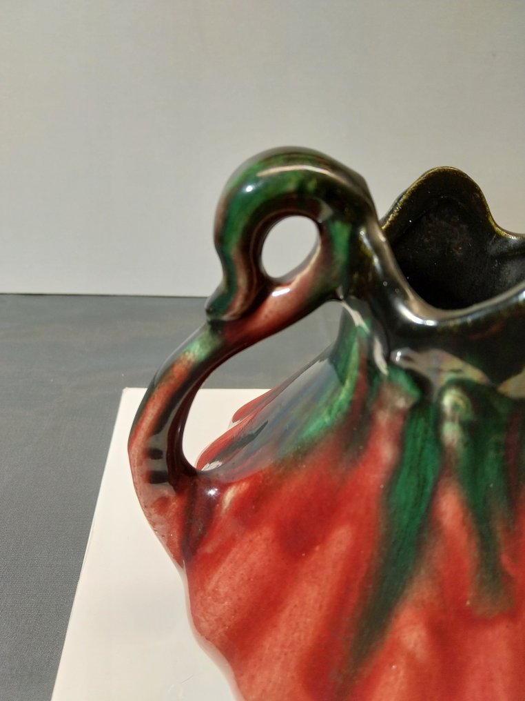faïenceries de Thulin - Vaso  - Terracotta - Vaso art déco #3.2