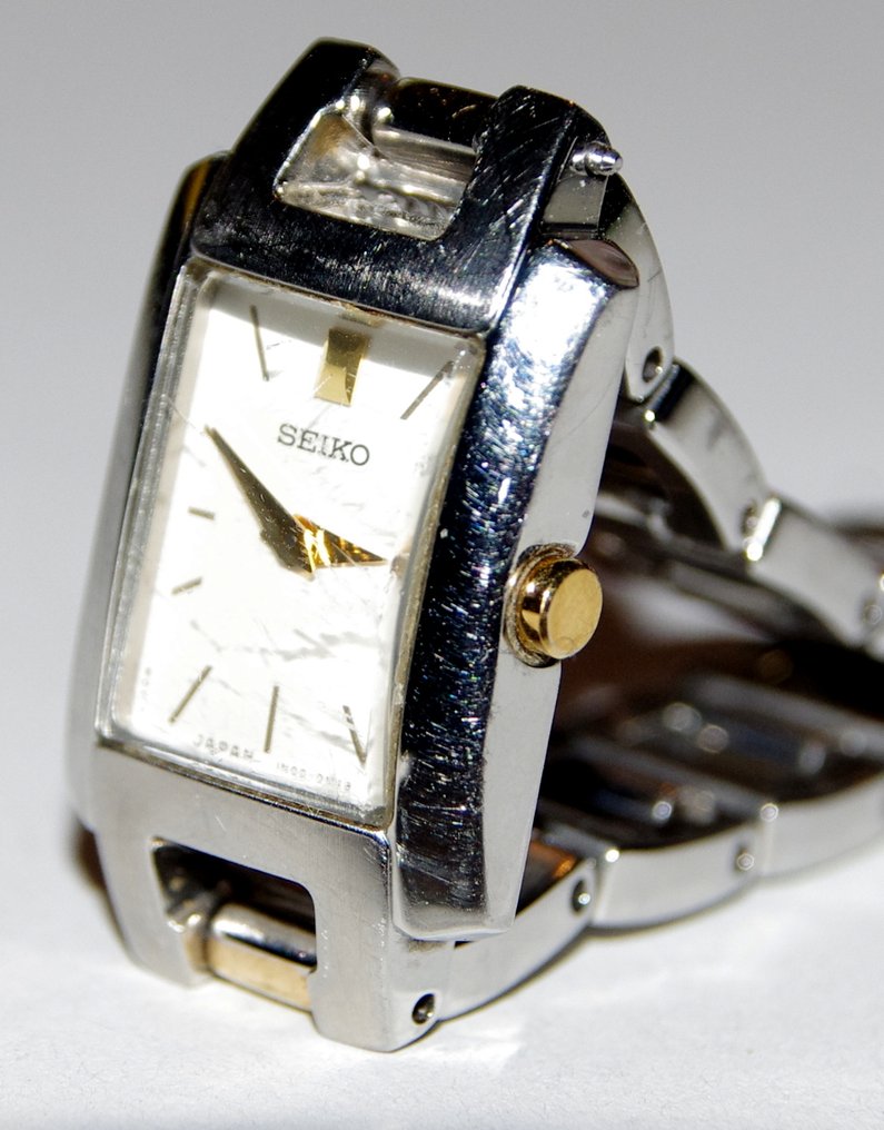 Seiko - Tank - χωρίς τιμή ασφαλείας - 1N00-0JD0 - Γυναίκες - 2000-2010 #1.0