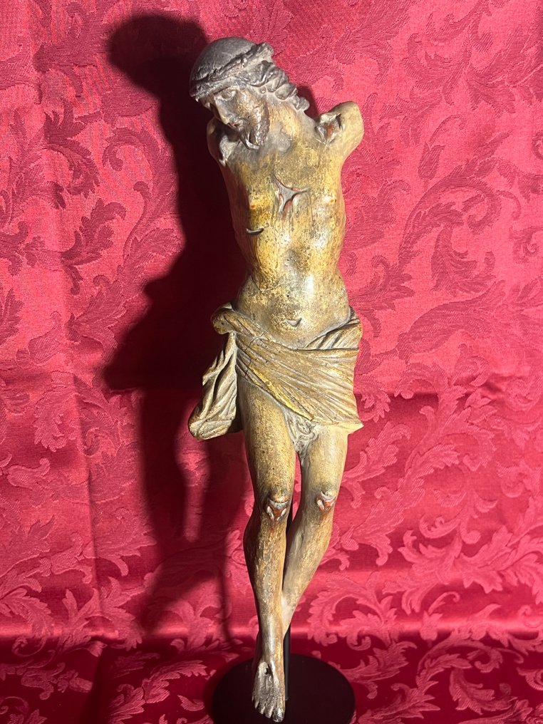 雕刻, Corpus Christi - XVIII secolo - 32 cm - 紙漿藝術 #1.0