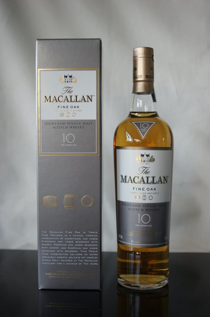 Macallan 10 years old Fine Oak Triple Cask Matured  - 70cl #1.0