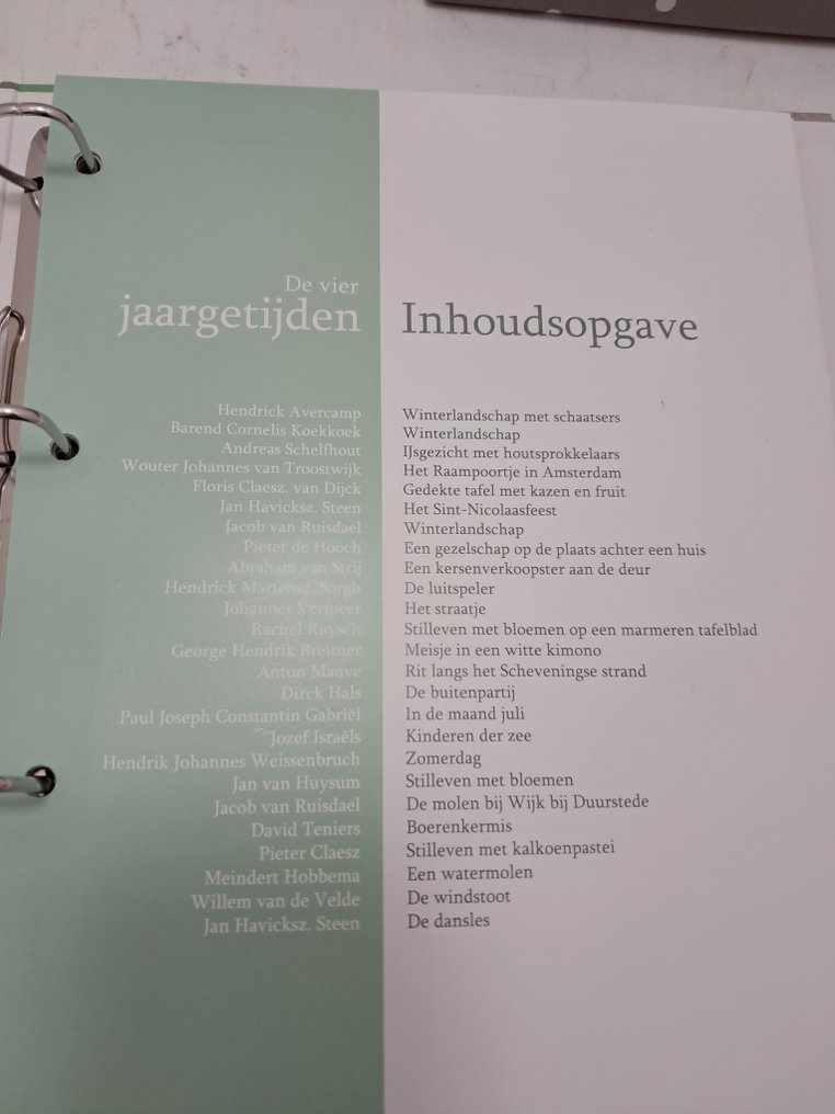 Pays-Bas  - Quatre saisons - 25 velletjes #2.1