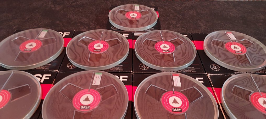 Basf - 9 reels Reel to reel audio #1.0