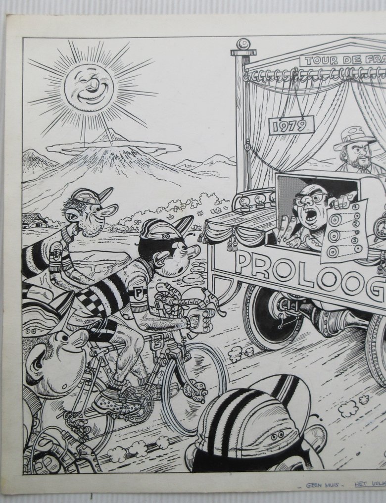 Buth - 1 Original page - Thomas Pips - in de ronde van Frankrijk - 28 Juni - 1979 #1.0