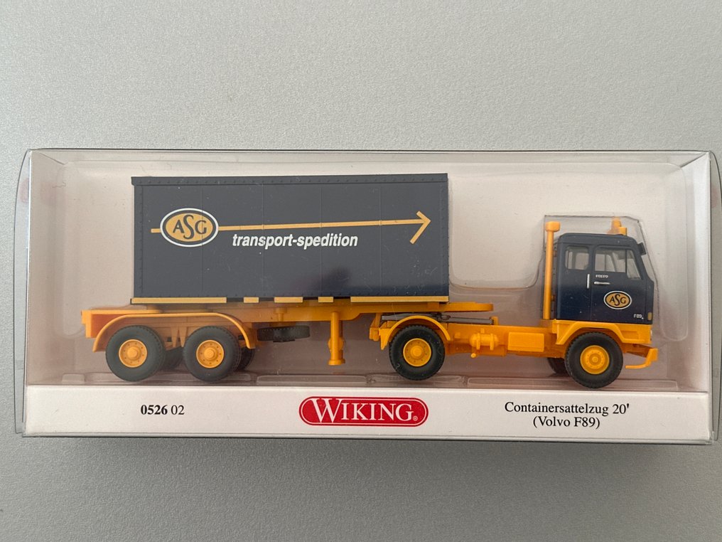 Wiking 1:87 - Machetă mașină  (7) - 7 camioane ASG #4.3