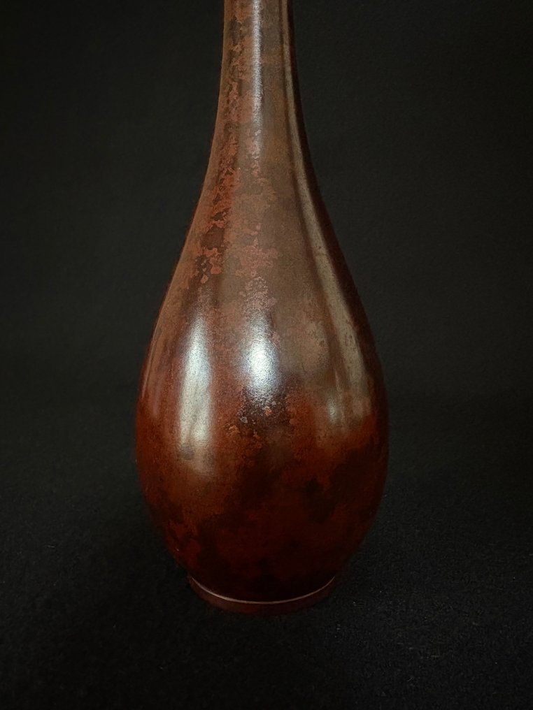 Váza - Bronz - Japán (Nincs minimálár) #4.3