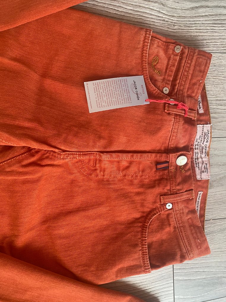 Jacob Cohen - New - size 31 - orange - 牛仔褲 - New with tags #3.2