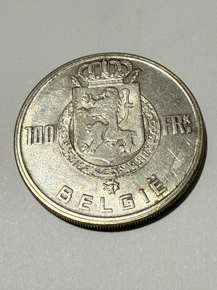 比利时. 100 Francs 1948/1951, Lot de 4 pièces "Les 4 Rois" (没有保留价) #4.3