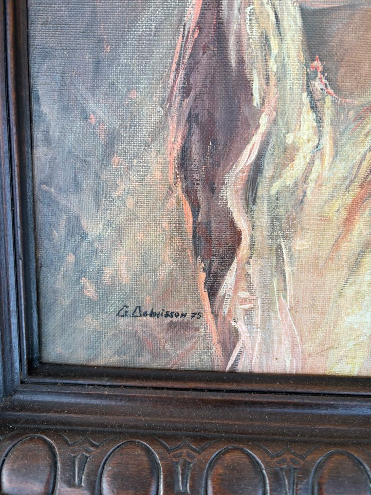 Gilberte Debuisson (1941-) - Meisjesportret #4.3