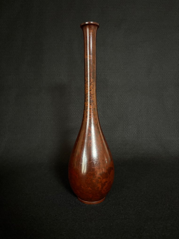 Váza - Bronz - Japán (Nincs minimálár) #3.2